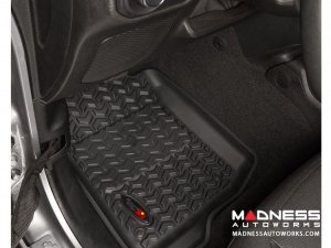 Jeep Wrangler JL All Terrain Floor Liner - Front - Black - Pair